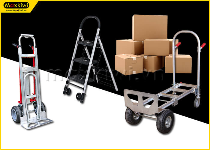 Xe đẩy hàng đa năng được cải tiến vượt bậc