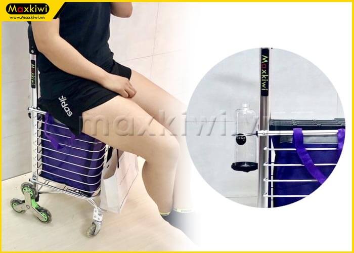 Xe đẩy hàng đi chợ tiện lợi