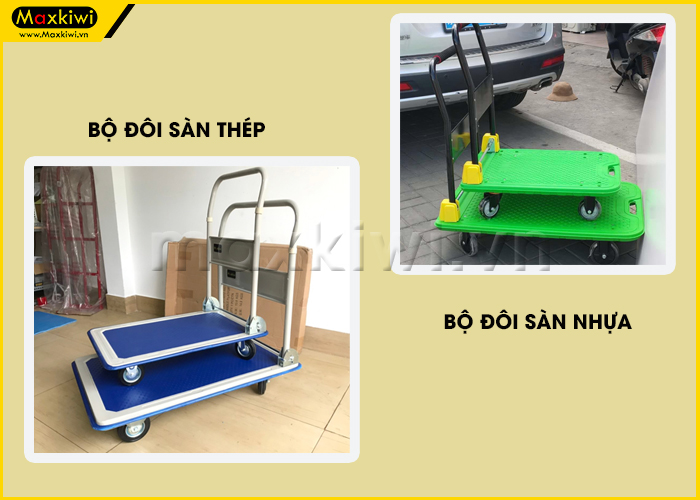 Maxkiwi “ra lò” loạt xe đẩy hàng 4 bánh chất lượng